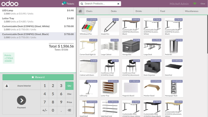 Retail Point Of Sale System