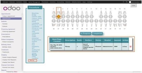 odoo dental clinic management